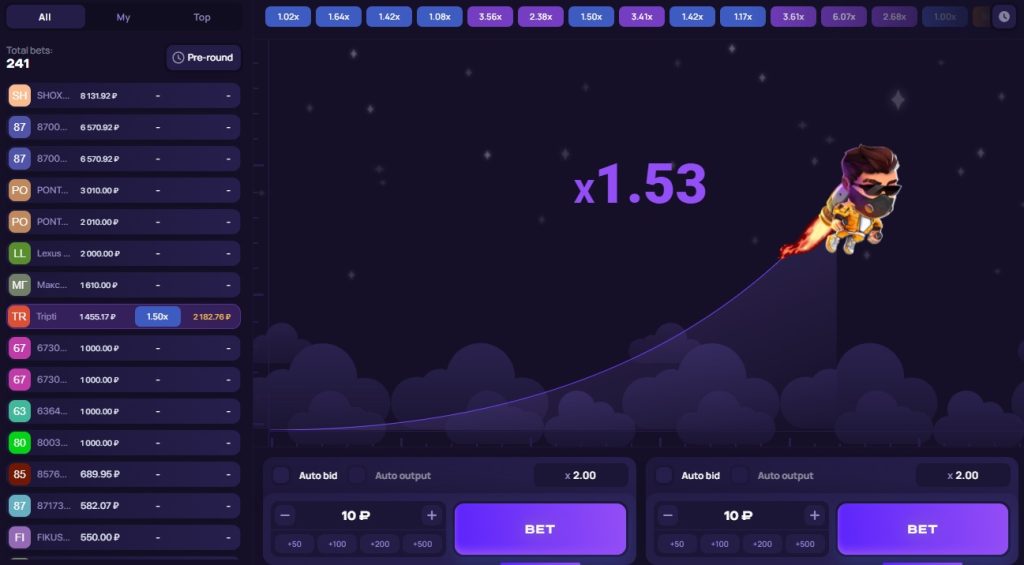 The reviews of strategies in the Lucky Jet game